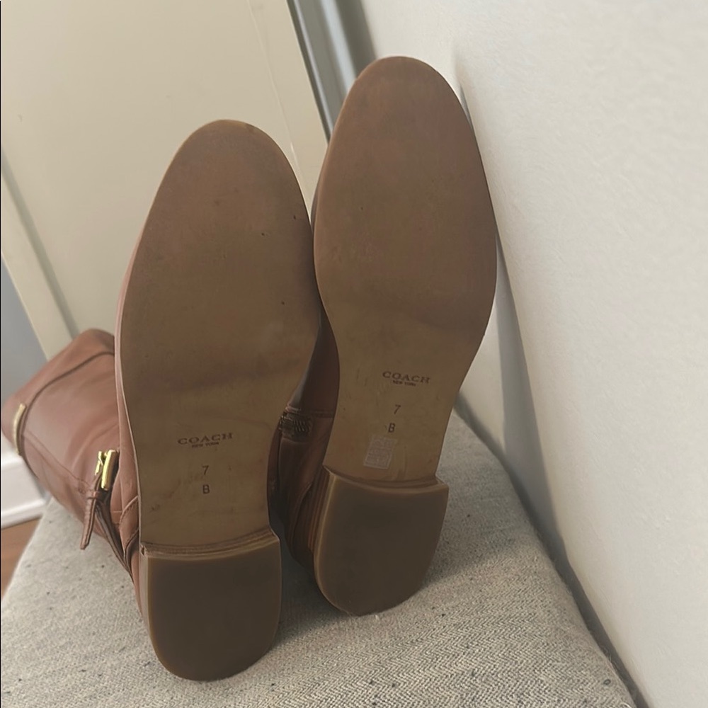 Brown Leather Riding Boots - Picture 6 of 6